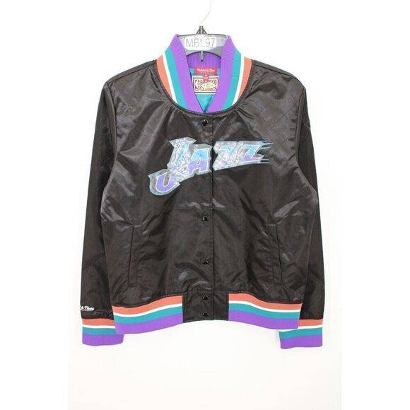 mitchell and ness womens jazz jacket medium - Picture 1 of 10